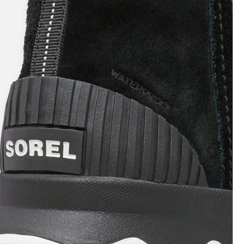 Womens Booties Black - Sorel Kinetic™ Short Low - 738940-RIK